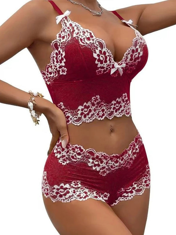 Elegant Lace Lingerie Set